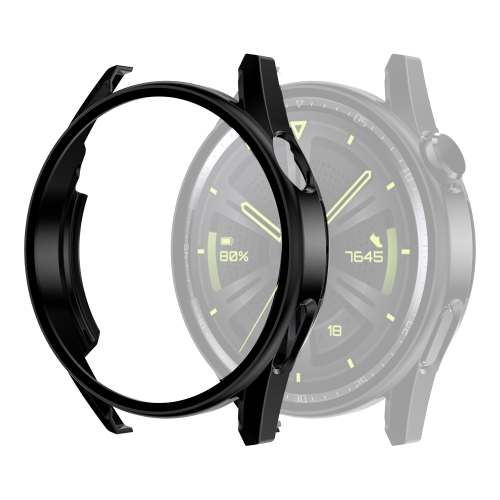 Műanyag borítás védőüveggel Huawei Watch GT 3 42mm fekete akciós termékkép 1