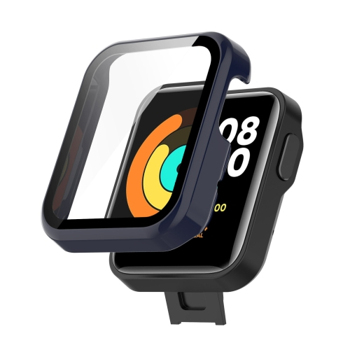 Műanyag borítás védőüveggel Xiaomi Mi Watch Lite kékhez akciós termékkép 1