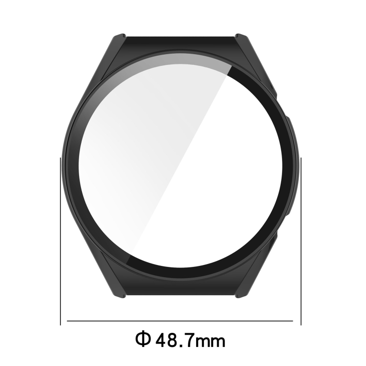 Műanyag borítás védőüveggel Xiaomi Watch S1 pinkhez termék 2. képe