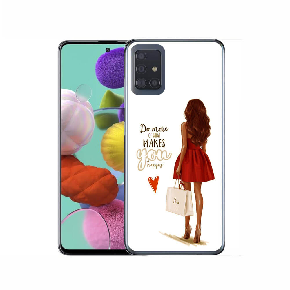 PROTEMIO MY ART Védőtok Samsung Galaxy A51 RED DRESS (137) akciós termékkép 1