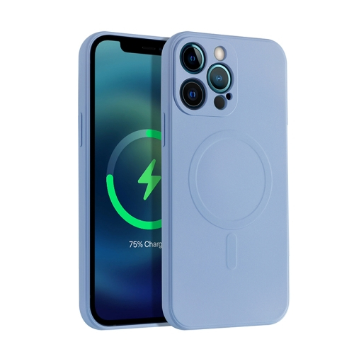 RUBBER MAGSAFE tok Apple iPhone 13 Pro Max világoskék akciós termékkép 1
