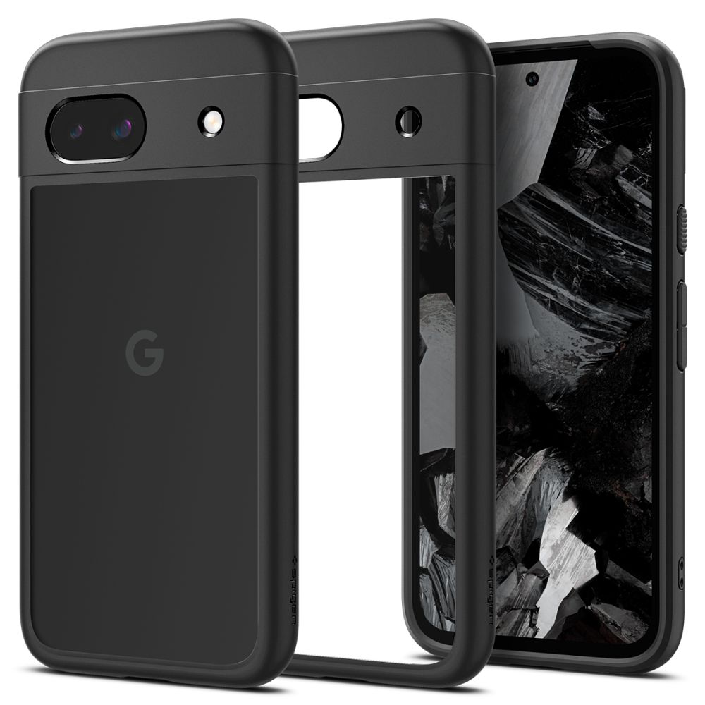 SPIGEN ULTRA HYBRID Google Pixel 8a MATTE BLACK akciós termékkép 1
