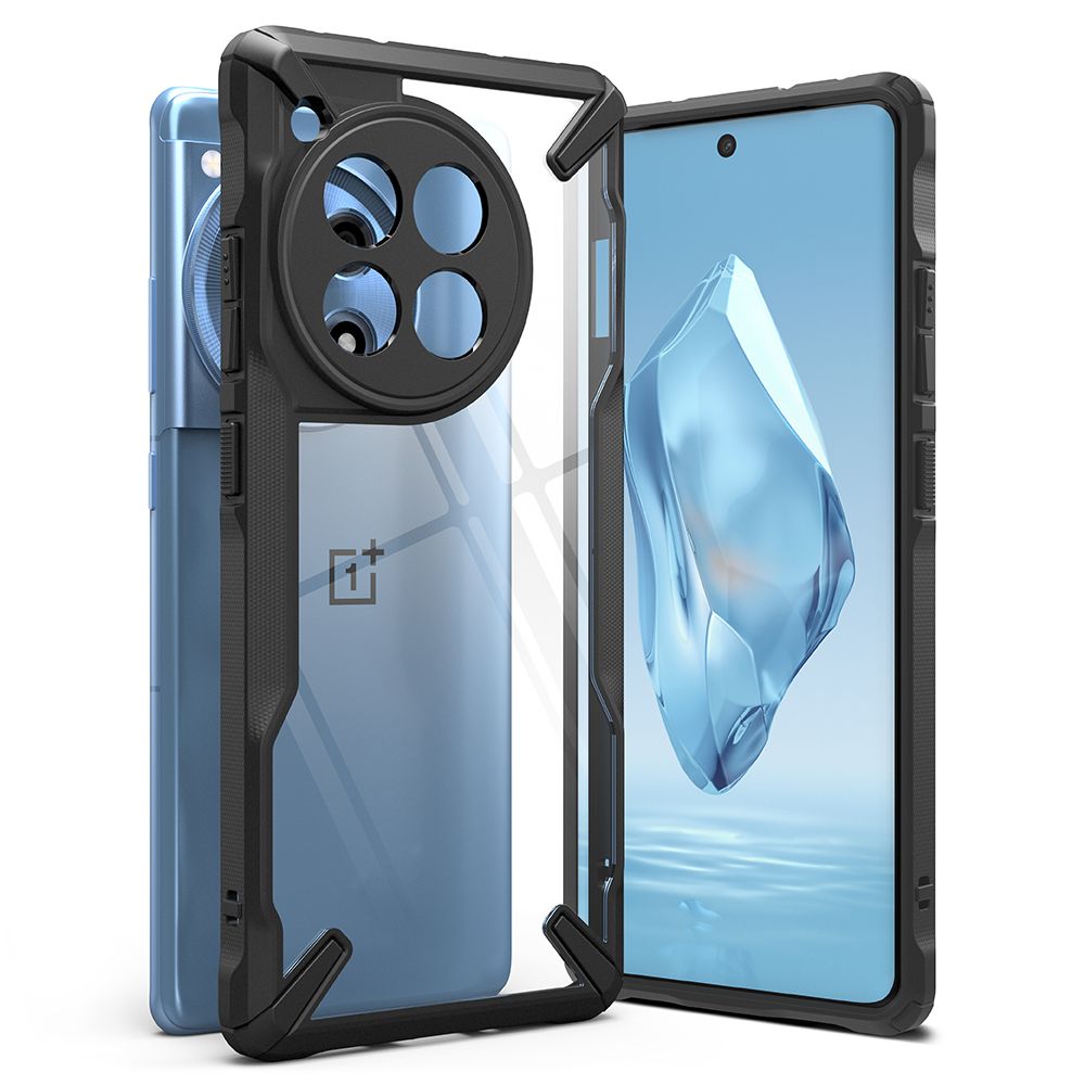 RINGKE FUSION X Fedél a OnePlus 12R BLACK-hoz akciós termékkép 1