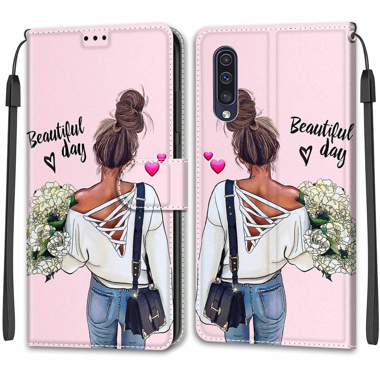 ART Wallet tok Samsung Galaxy A50 GIRL készülékhez akciós termékkép 1