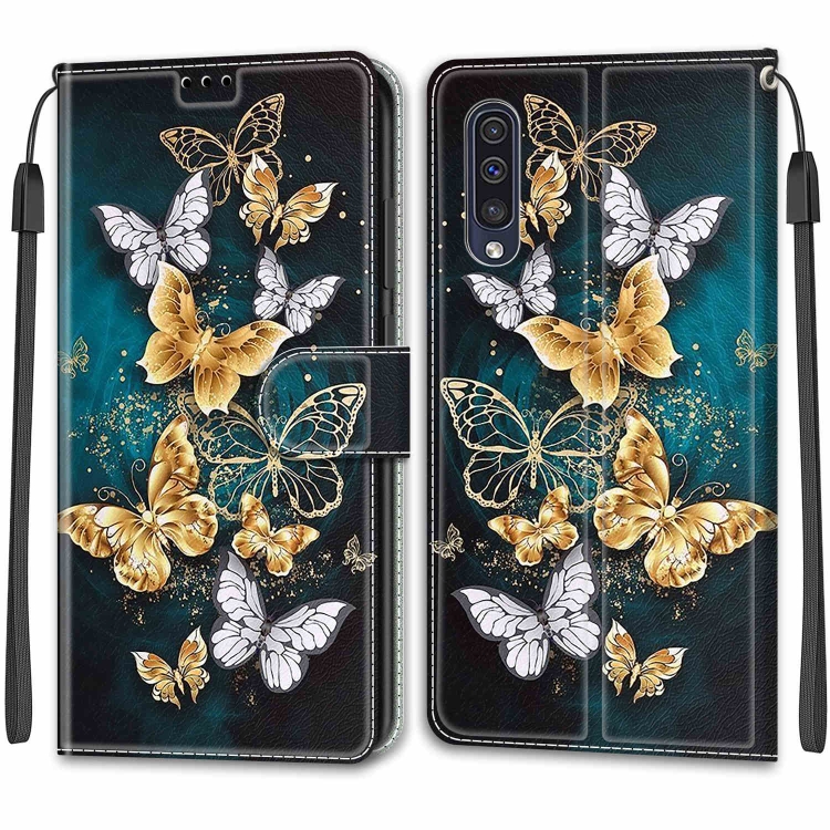 ART Wallet tok Samsung Galaxy A50 BUTTERFLIES telefonhoz akciós termékkép 1