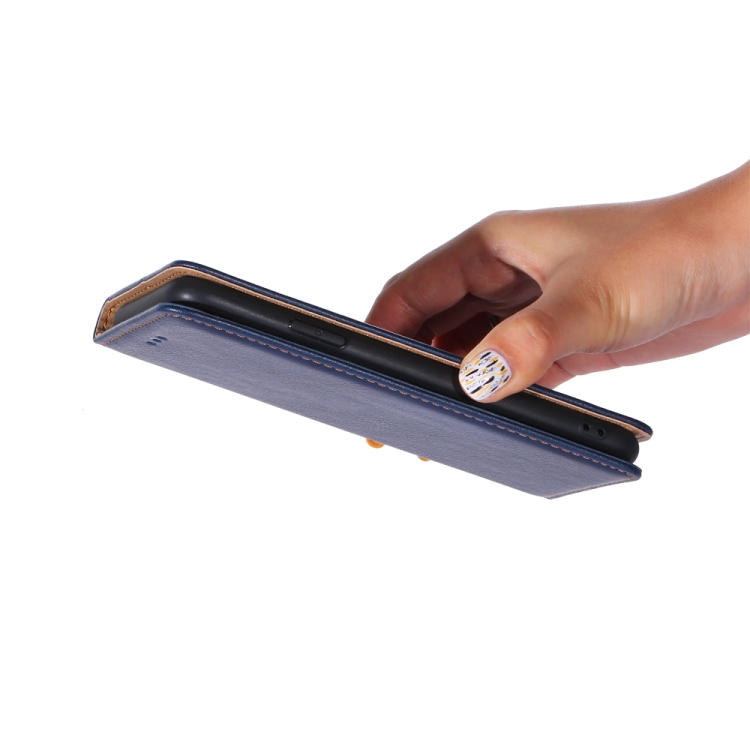 MAGNETIC Csuklós burkolat Motorola Moto G9-hez Plus barna termék 2. képe