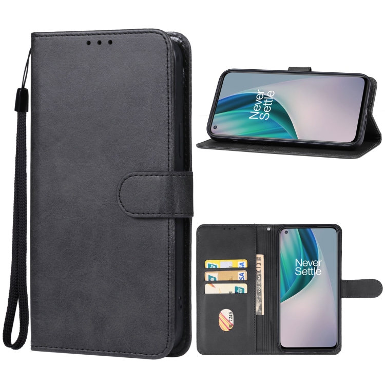 SMOOTH Wallet tok One Plus Nord N10 5G fekete termék 2. képe