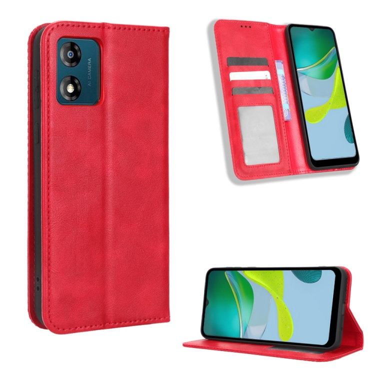 BUSINESS Pénztárcahuzat Motorola Moto-hoz E13 piros termék 2. képe