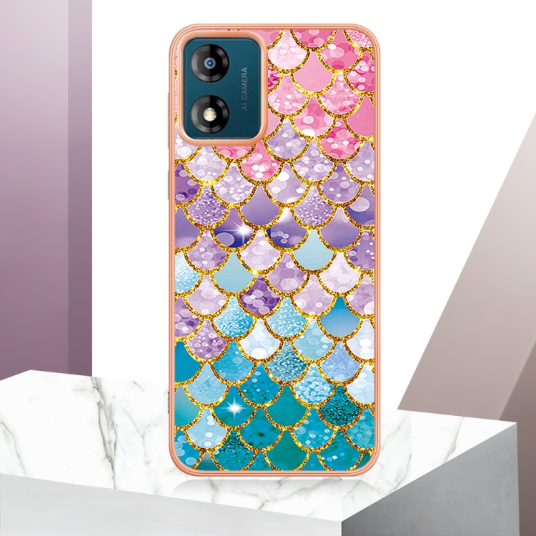 IMD MARBLE Védőburkolat Motorola Moto E13 SZÍNES MÉRLEGhez termék 2. képe