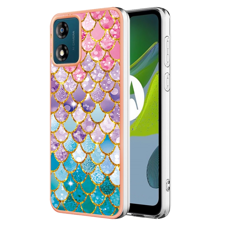 IMD MARBLE Védőburkolat Motorola Moto E13 SZÍNES MÉRLEGhez akciós termékkép 1