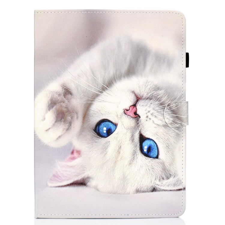 ART Flip tok Lenovo Tab M9 WHITE CAT akciós termékkép 1