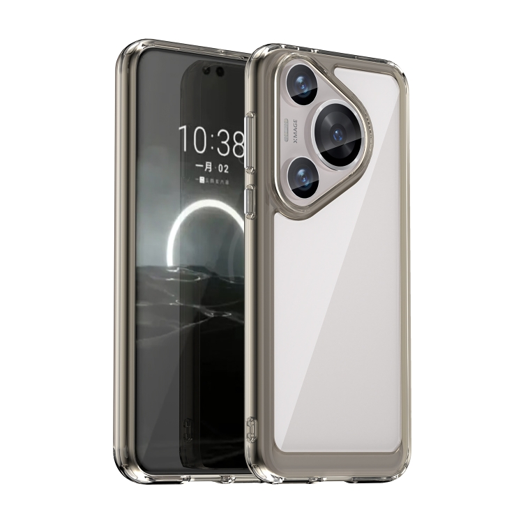CRYSTAL Védőburkolat Huawei-hoz Pura 70 Pro szürke akciós termékkép 1