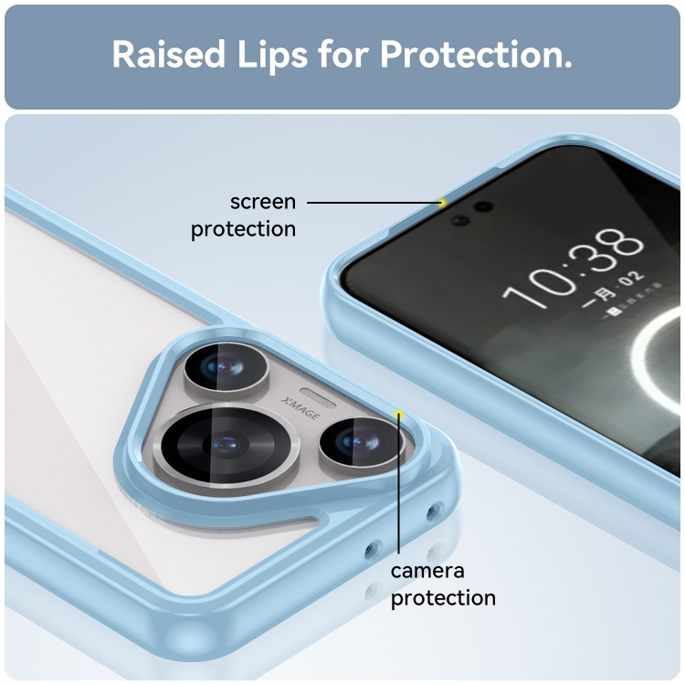 CRYSTAL Védőburkolat Huawei Pura 70 Pro kékhez termék 2. képe