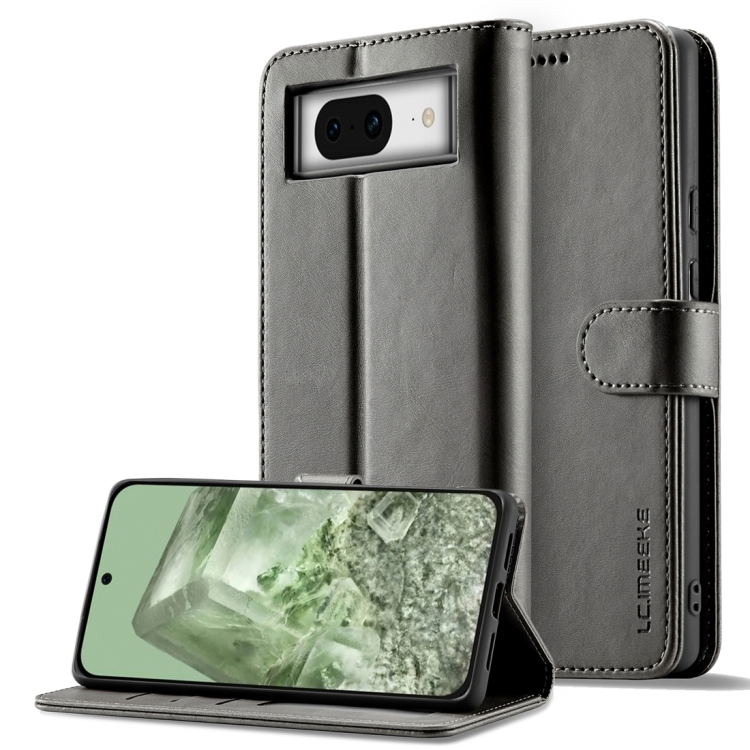 IMEEKE Wallet-tok a Google Pixel 8a telefonhoz, szürke akciós termékkép 1