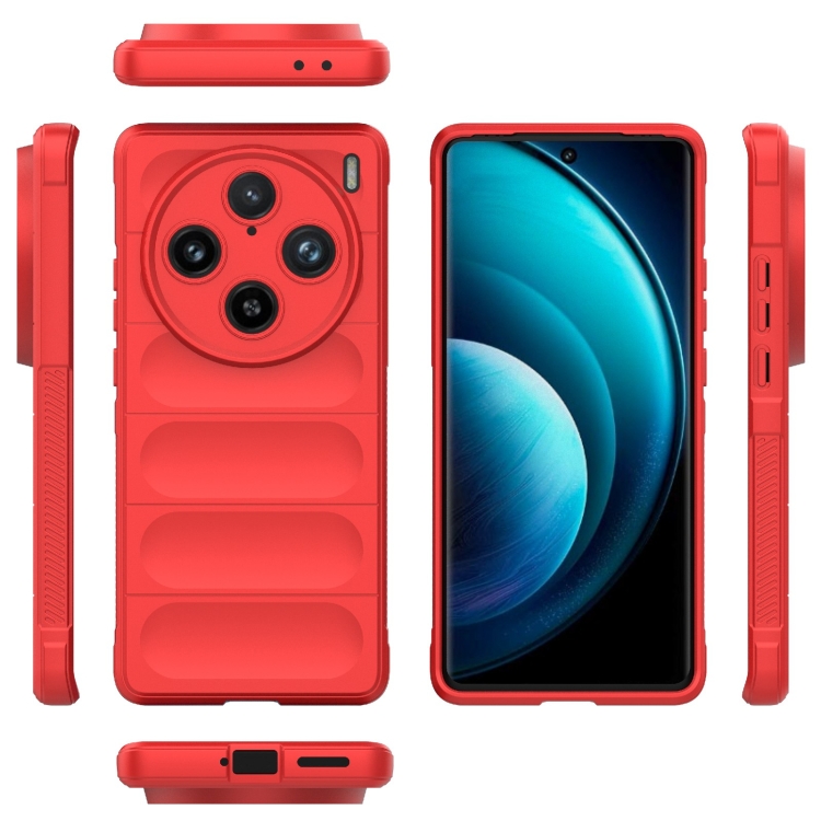 STEPS Vivo X100 Pro 5G védőburkolat piros termék 2. képe