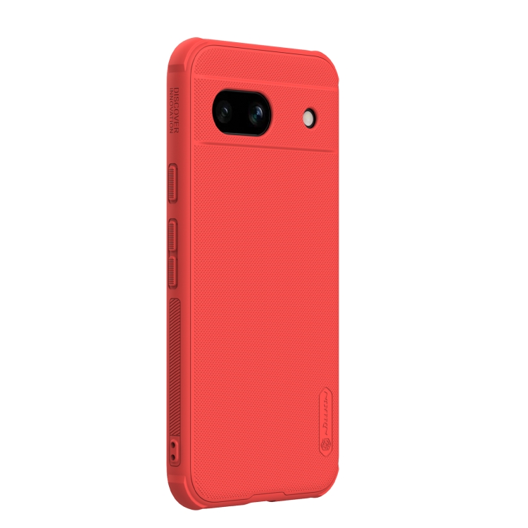 NILLKIN FROSTED Védőburkolat Google Pixel 8a telefonhoz piros termék 2. képe