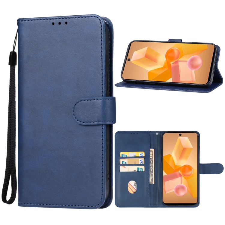 SMOOTH pénztárca tok Infinix Hot 40 Pro kék akciós termékkép 1