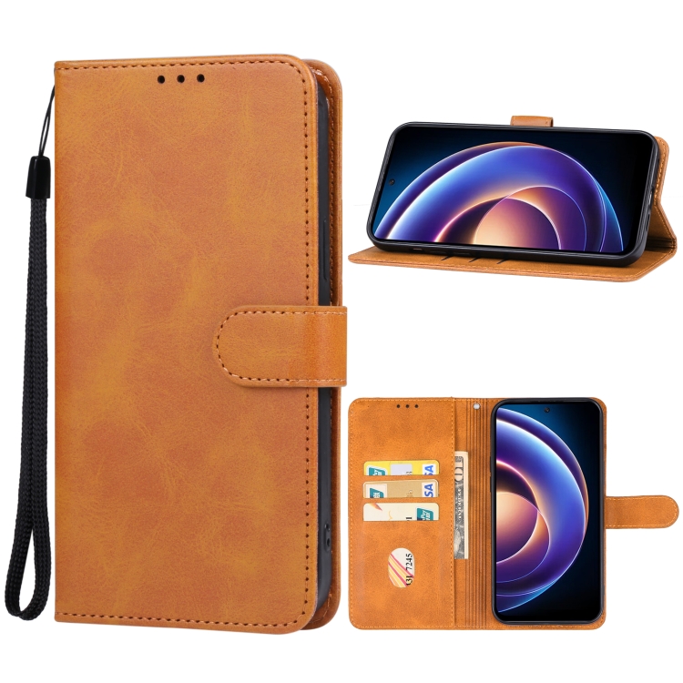 SMOOTH Pénztárca tok Xiaomi Redmi 12 5G barna termék 2. képe