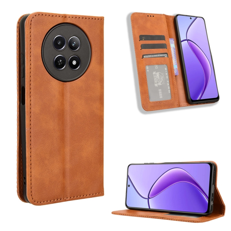 BUSINESS Tárcatok a Realme 12 5G-hoz / Realme 12x 5G barna termék 2. képe