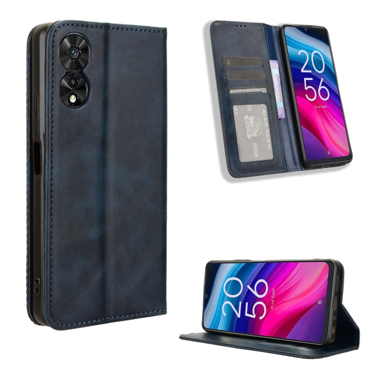 BUSINESS TCL 505 kék pénztárca tok termék 2. képe