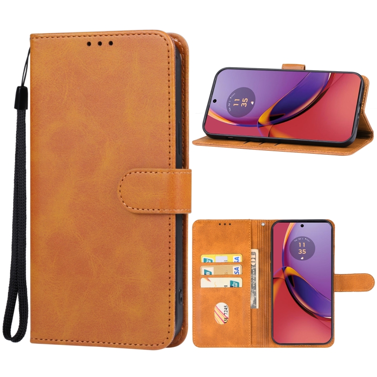 SMOOTH Pénztárca tok Motorola Moto-hoz G85 5G barna termék 2. képe