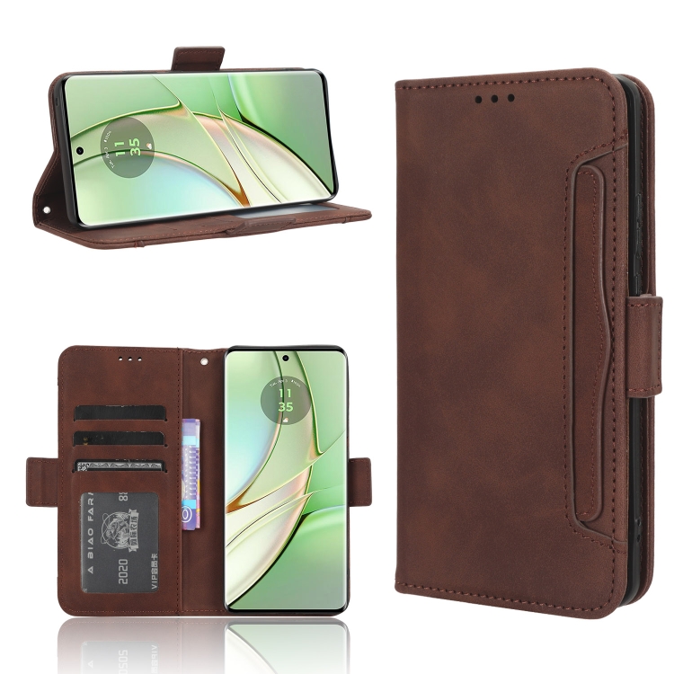 SLOT Motorola Edge 40 barna pénztárca borító termék 2. képe