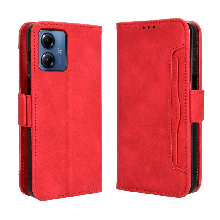 SLOT Pénztárcavédő Motorola Moto G14 piros akciós termékkép 1