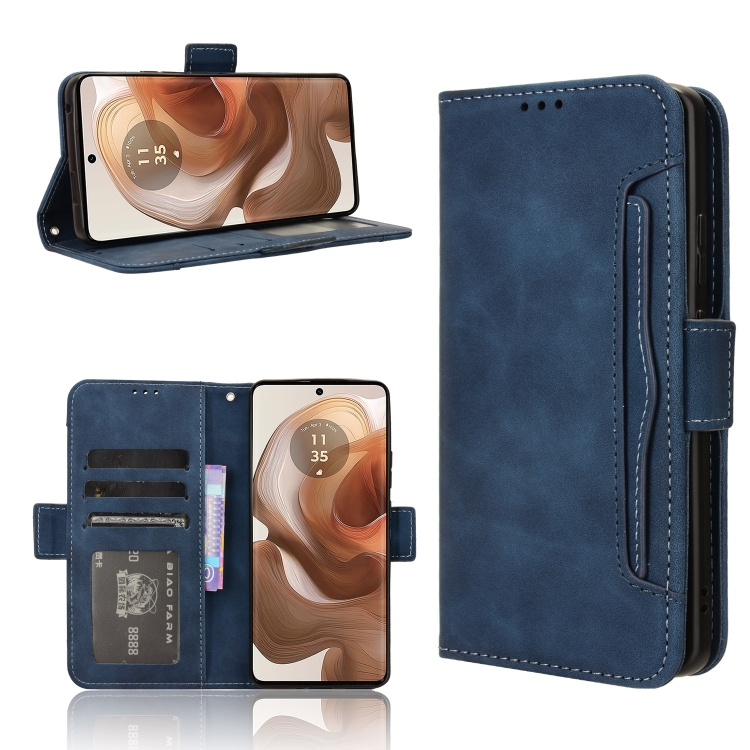 SLOT pénztárca tok Motorola Edge 50 Ultra kékhez termék 2. képe