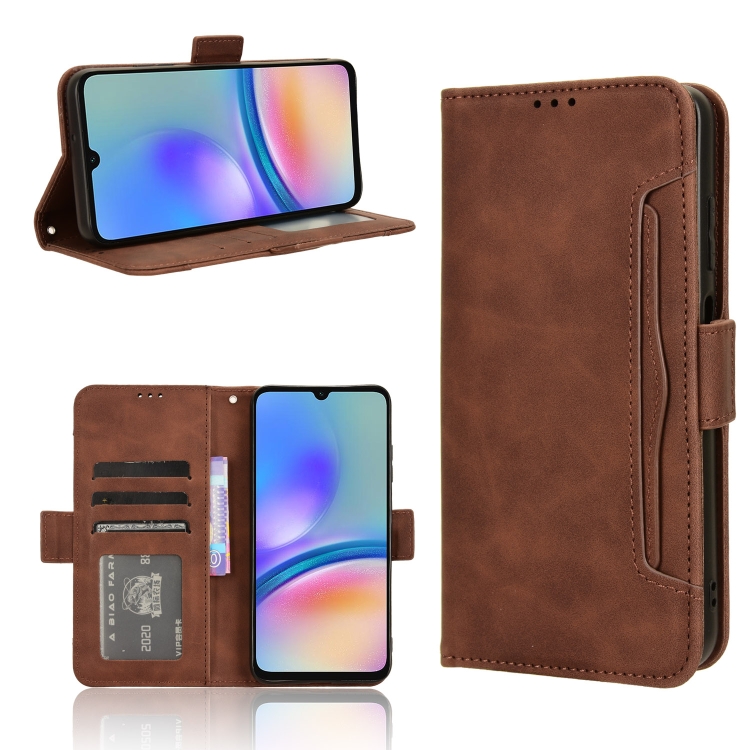 SLOT Pénztárcahuzat Samsung Galaxy A05s barna termék 2. képe