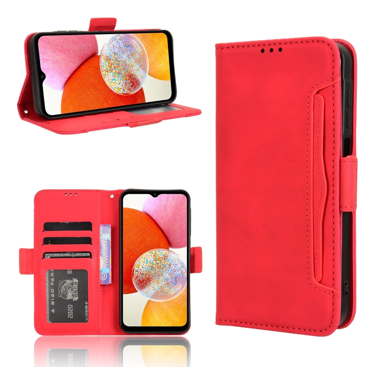 SLOT Wallet tok Samsung Galaxy A15 / A15 5G piros telefonhoz termék 2. képe