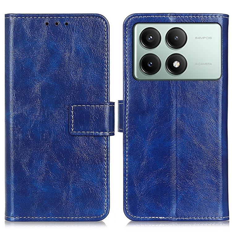RETRO Wallet tok Xiaomi Poco X6 Pro 5G kék akciós termékkép 1