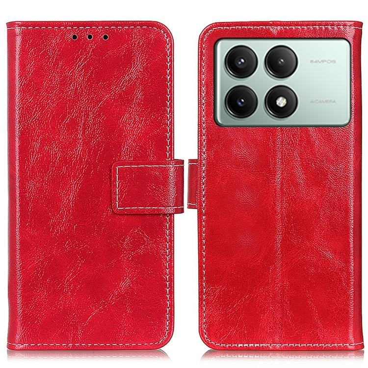 RETRO Wallet tok Xiaomi Poco X6 Pro 5G piros akciós termékkép 1