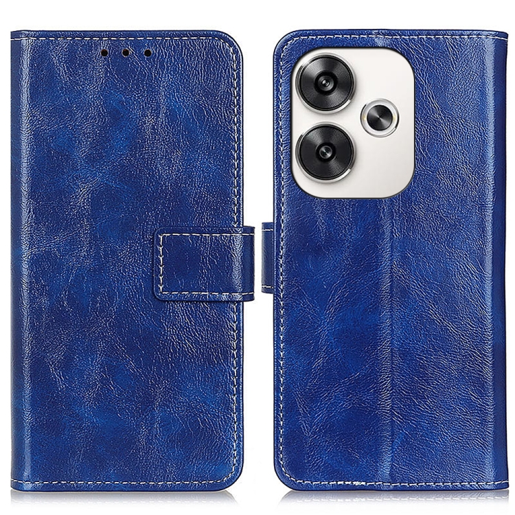 RETRO Pénztárca tok Xiaomi Poco F6 kék akciós termékkép 1
