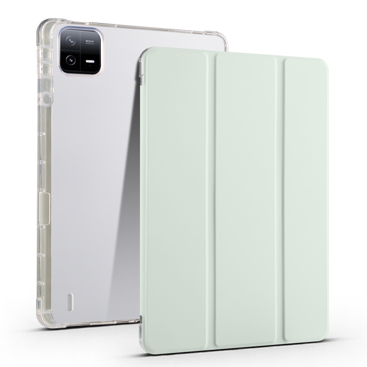 CRYSTAL Flip tok Xiaomi Pad 6S Pro világoszöld akciós termékkép 1