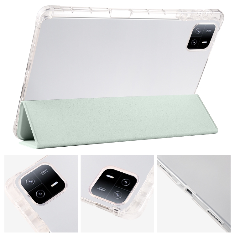 CRYSTAL Flip tok Xiaomi Pad 6S Pro világoszöld termék 2. képe