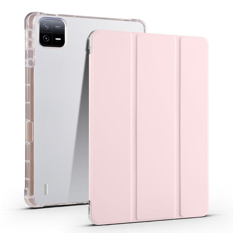 CRYSTAL Flip tok Xiaomi Pad 6S Pro rózsaszín akciós termékkép 1