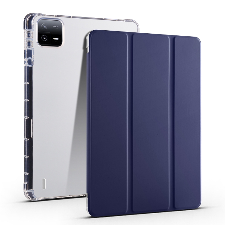CRYSTAL Flip tok Xiaomi Pad 6S Pro sötétkék akciós termékkép 1