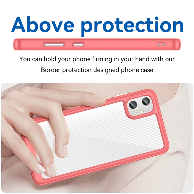 CRYSTAL Védőburkolat Samsung Galaxy A05 piros termék 2. képe