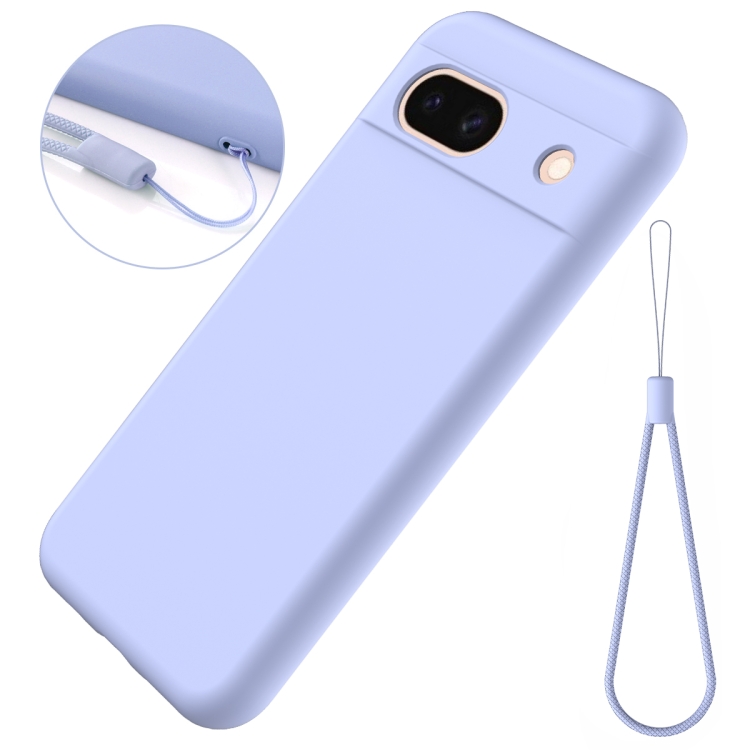 RUBBER Lila védőburkolat a Google Pixel 8a telefonhoz termék 2. képe