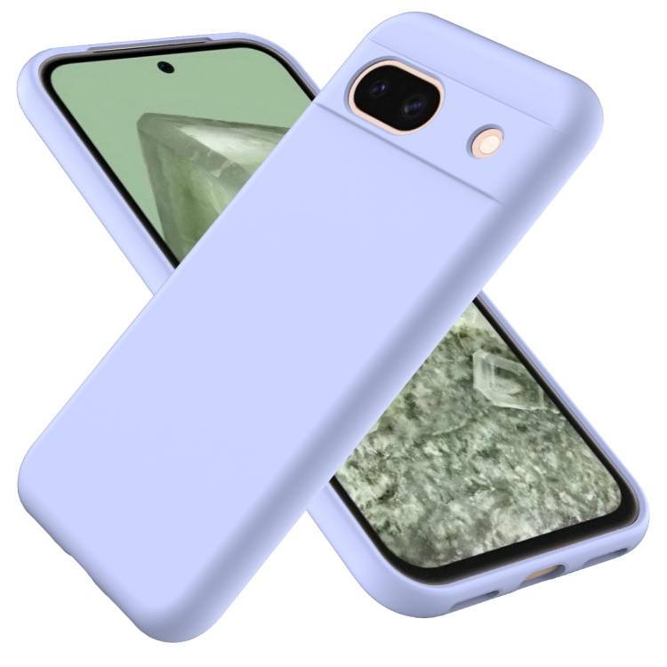 RUBBER Lila védőburkolat a Google Pixel 8a telefonhoz akciós termékkép 1