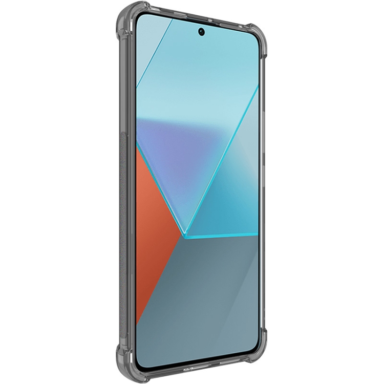 IMAK Védő szilikon tok Xiaomi Redmi Note 13 Pro 5G / Xiaomi Poco X6 5G fekete termék 2. képe