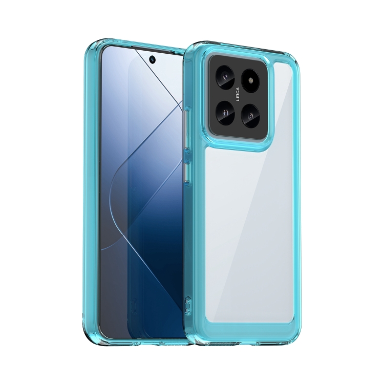 CRYSTAL Védőburkolat Xiaomi 14 türkizhez akciós termékkép 1