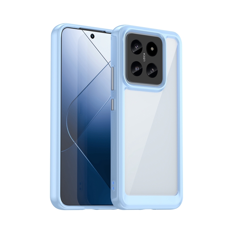CRYSTAL Védőburkolat Xiaomi 14-hez világoskék akciós termékkép 1