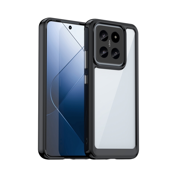 CRYSTAL Xiaomi 14 fekete védőburkolat akciós termékkép 1