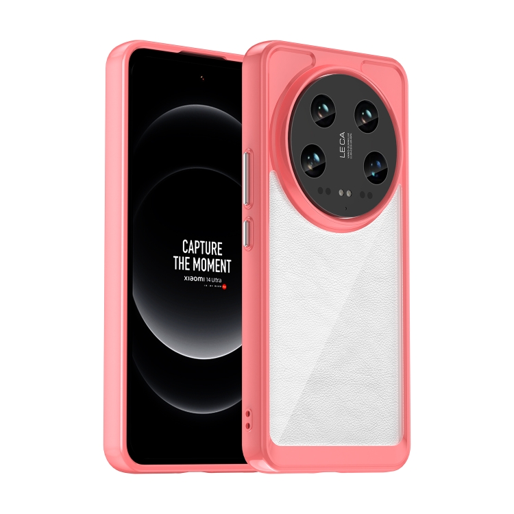 CRYSTAL Védőburkolat Xiaomi 14 Ultra piros akciós termékkép 1