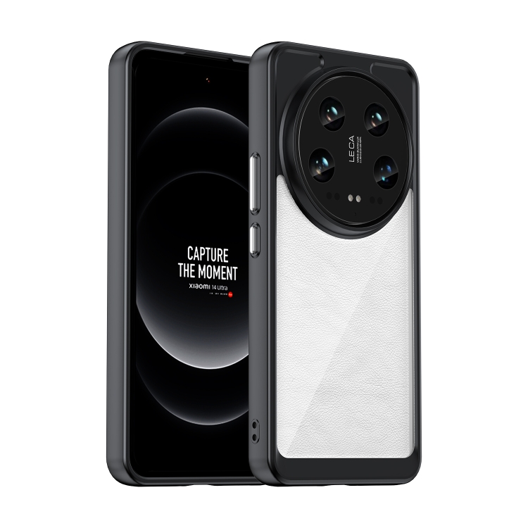 CRYSTAL Védőburkolat Xiaomi 14 Ultra fekete akciós termékkép 1