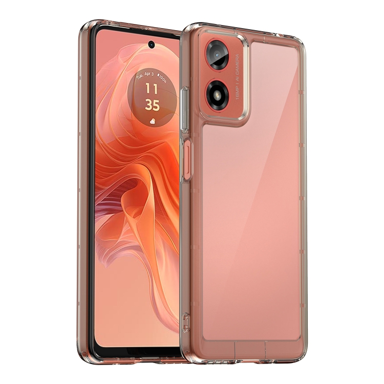 CRYSTAL Védőburkolat Motorola Moto G04 / G24 / G24 Power szürke akciós termékkép 1