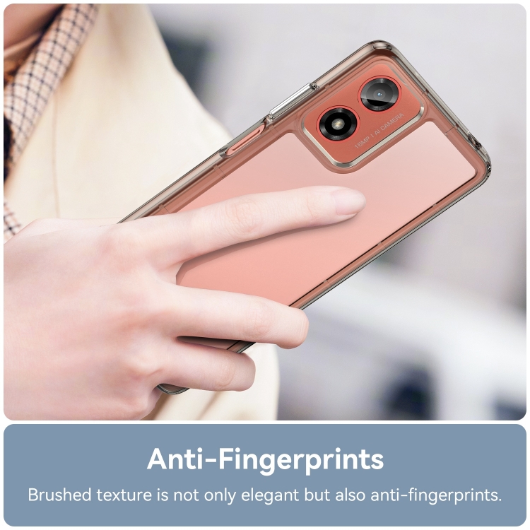CRYSTAL Védőburkolat Motorola Moto G04 / G24 / G24 Power szürke termék 2. képe