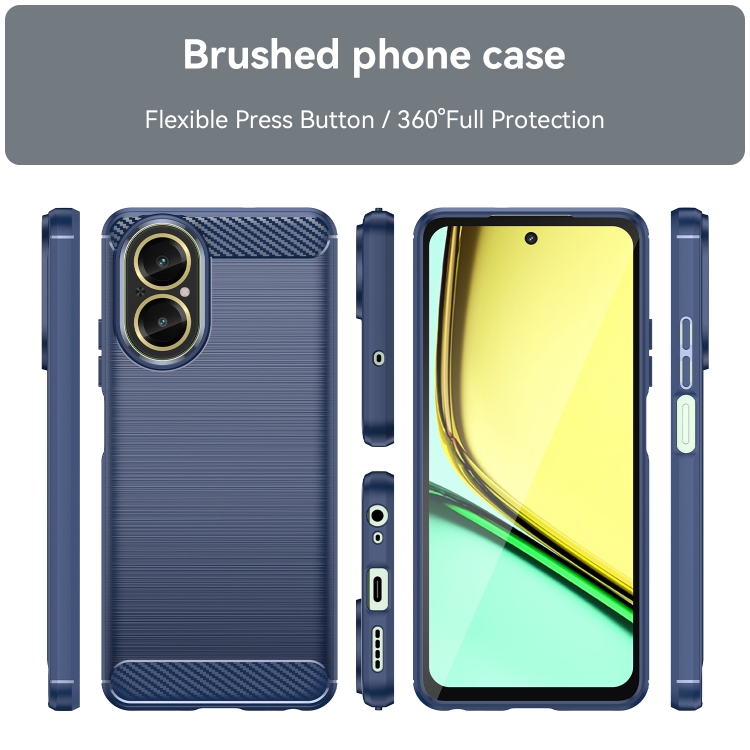 FLEXI TPU Védőburkolat Realme C67 kék termék 2. képe
