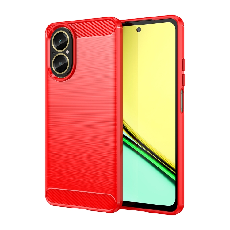 FLEXI TPU Védőburkolat Realme C67 piros akciós termékkép 1